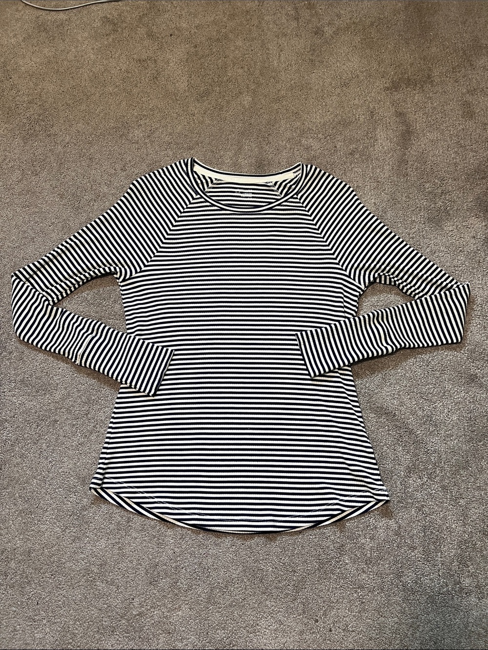 Aerie Striped Long Sleeve Shirt Size Small